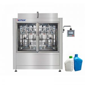 Máquina automática de llenado de botellas y líquidos