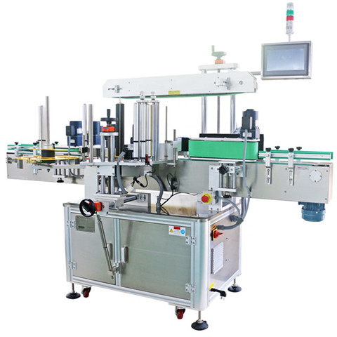 Máquina de etiquetado de doble cara Fabricante de alta calidad al por mayor de alta calidad Máquina de pegado de etiquetas de doble cara Semi automática 