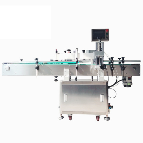 Máquina automática de etiquetado plano para etiquetado de superficies superior o inferior 