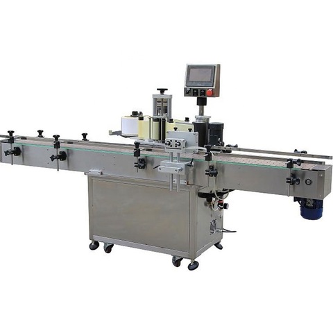 Automatic Top & Bottom Plane Labeling Machine Paper Box Label Sticker Double-Faced Cosmetics Dressing Case Labeling Machine 