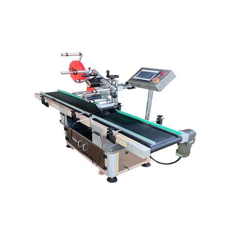 Automatic Top & Bottom Plane Labeling Machine Paper Box Label Sticker Double-Faced Cosmetics Dressing Case Labeling Machine 