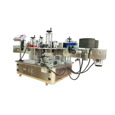 Máquina de etiquetado de pegamento termofusible automático OPP de alta calidad de 3000 bph para línea de agua líquida redonda / cuadrada / máquina de llenado / embotellado 