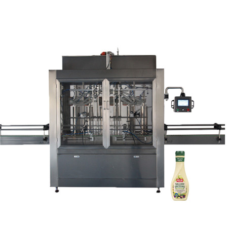 Presión de pistón lineal automático Botella de plástico líquido Lubricante de aceite comestible Equipo de maquinaria de llenado 
