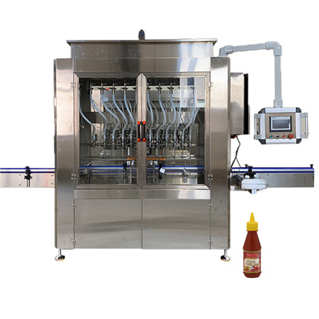 Precio de fábrica Botella automática de 5 galones Agua pura Lavado líquido Máquina tapadora de llenado / Equipo de sellado Línea de producción 