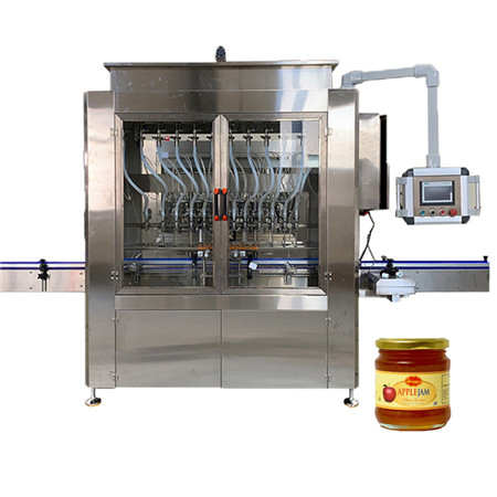 Máquina de llenado automática de líquidos de alta viscosidad de dosificación tipo pistón del fabricante de China 