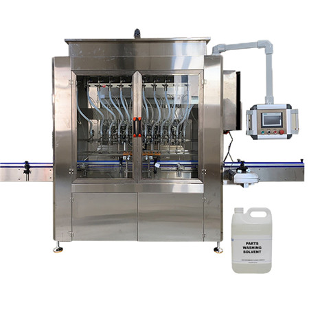 Fábrica de China automática agua pura / agua mineral / botella de plástico líquido 6 cabezas de llenado de la línea de producción de la máquina taponadora 