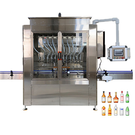 Línea automática de máquinas de etiquetado de taponado de llenado de líquido ácido detergente anticorrosivo 