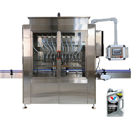 Máquina de llenado de líquido de loción de sobremesa semiautomática Hzpk 