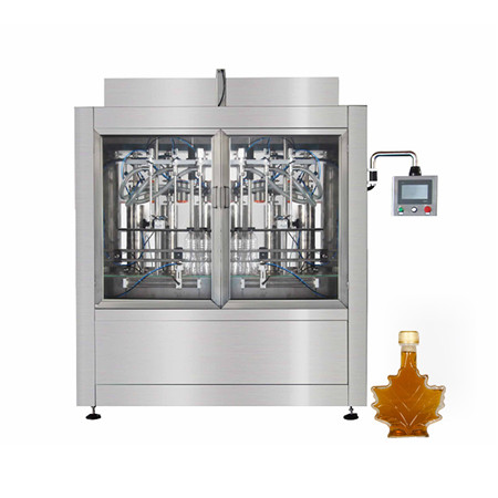 Máquina automática de embotellado de botellas de aceite de cocina para líquidos viscosos 