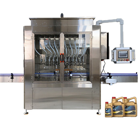 Máquina de llenado de líquido de champú de detergente de lavandería de seguimiento de doble cabezal de capacidad de llenado de 100-1200 ml 