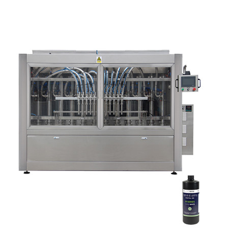 Máquina de llenado y tapado de llenado de líquidos con múltiples boquillas Máquina automática de embotellado de bebidas o jugos de 100 ml a 1500 ml 