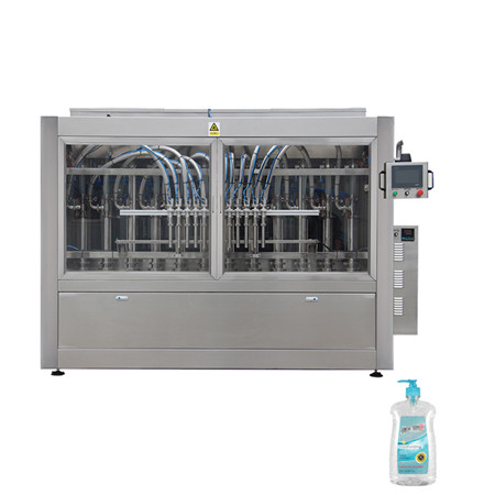 Botella de agua automática Máquina de llenado de pasta líquida Equipo de envasado de relleno 