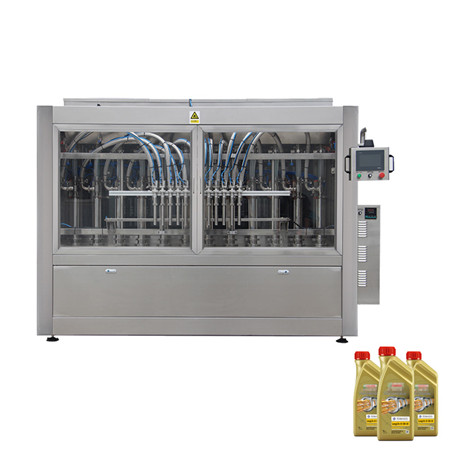 Equipo de embotellado de líquido de aceite de oliva / girasol de tipo lineal automático de 6 boquillas de alta producción 