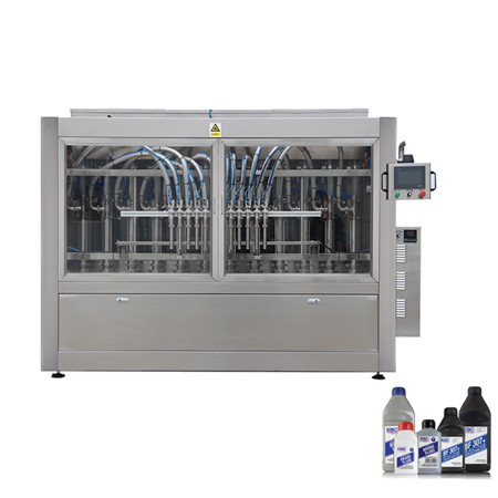 Máquina automática de llenado de pasta Aceite Detergente Champú Desinfectante Blanqueador Jabón líquido Limpiador Llenado Sellado Taponado Etiquetado Empaquetado Máquina de envasado 