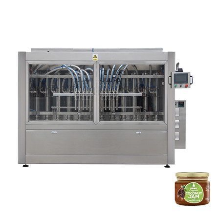Máquina automática de llenado de pasta de botella para crema / cosmética / miel / mermelada / champú 