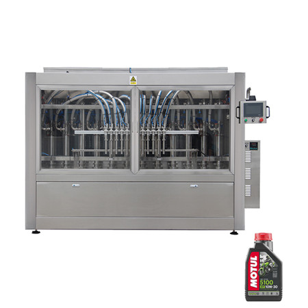 Control de servomotor 4 cabezales Máquina automática de llenado de botellas de aceite de freno y aceite de órgano 