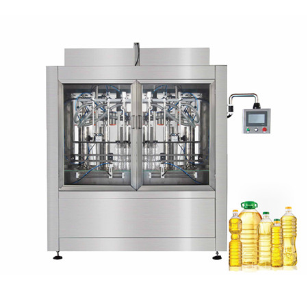 Máquina embotelladora de líquidos de llenado de botellas anticorrosivas con 8 boquillas de llenado automáticas 
