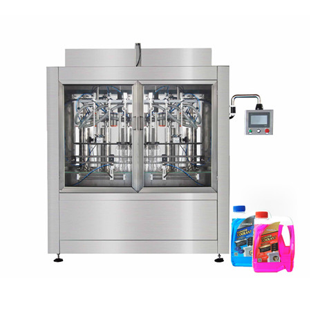 Máquina automática de llenado y llenado de agua mineral de agua potable purificada con miel líquida de 4 cabezas 