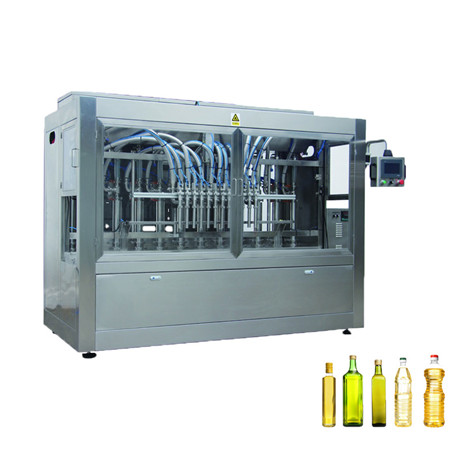 Máquina automática de llenado de líquidos Detergente de aceite Champú Desinfectante Blanqueador Limpiador de jabón líquido Llenado corrosivo Tapado Etiquetado Empaquetadoras 