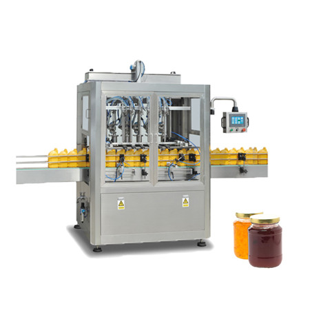 Máquina de llenado de líquido de alta viscosidad de crema de pasta de salsa líquida vertical neumática semiautomática 