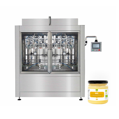 Máquina automática de llenado de botellas de pasta de pistón de 6 cabezas para diversas salsas / detergente / loción corporal 