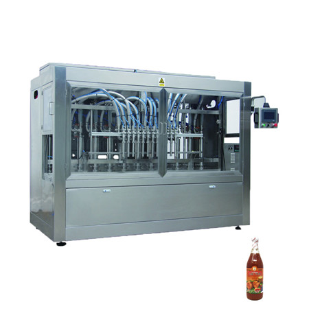 Máquina de procesamiento de impresión de etiquetado de sellado de llenado de pasta líquida automática 