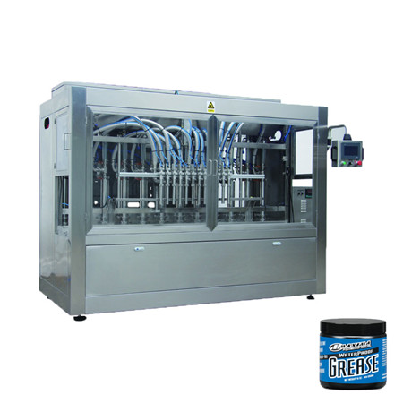 Máquina de llenado de llenado de líquido de pasta neumática Maquinaria de embalaje A02 