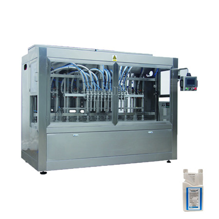 Máquina de llenado de agua pura de botella lineal monobloque de 5L / Línea de producción de tapado de agua mineral de 5 litros / Planta de lavado 