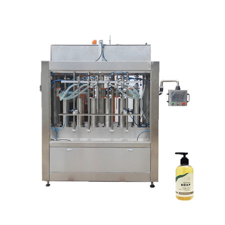 Máquina automática de llenado de botellas de desinfectante de manos de alta velocidad con CE 