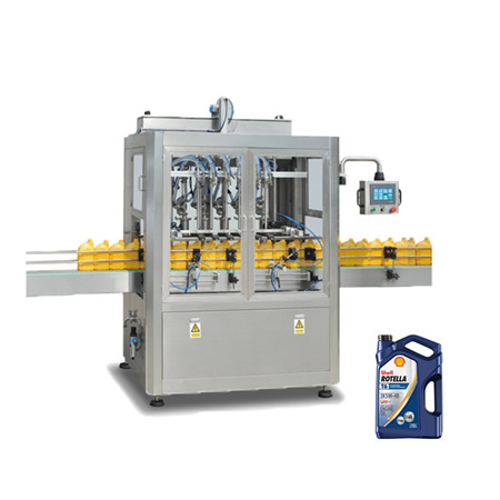Máquina de llenado de pistón lineal líquido de botella automática completa (YBG)