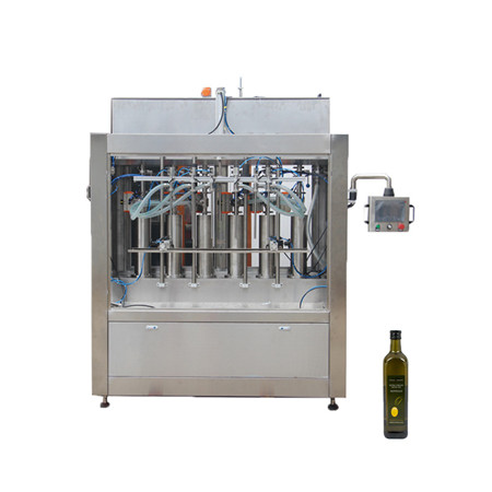 Máquina automática de llenado de líquido viscoso para llenado de líquido viscoso embotellado de plástico Aceite de oliva Cbd 