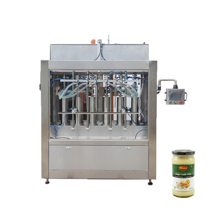 Máquina automática de llenado de mezcla de líquido espeso líquido para lavar platos de jabón líquido de alta viscosidad 
