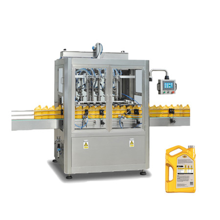 Máquina de llenado de línea de producción de costos mecánicos de líquido de lavado automático completo 